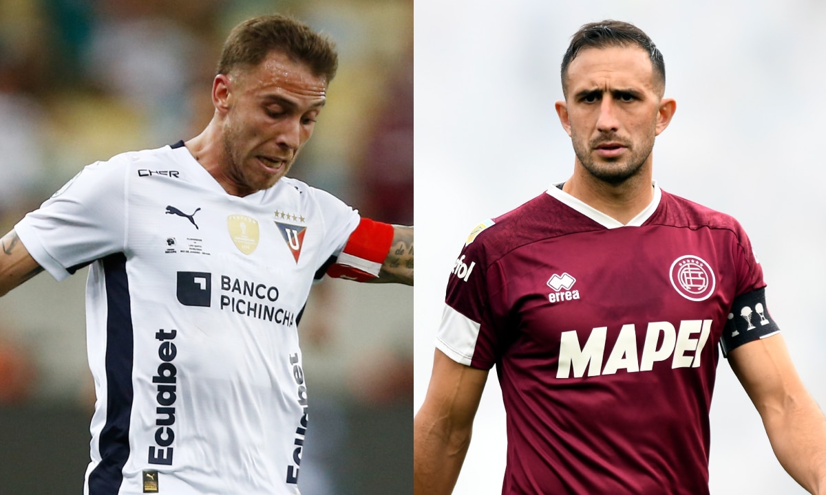 Liga de Quito vs. Lanús por los octavos de final de la Copa Sudamericana 2024.