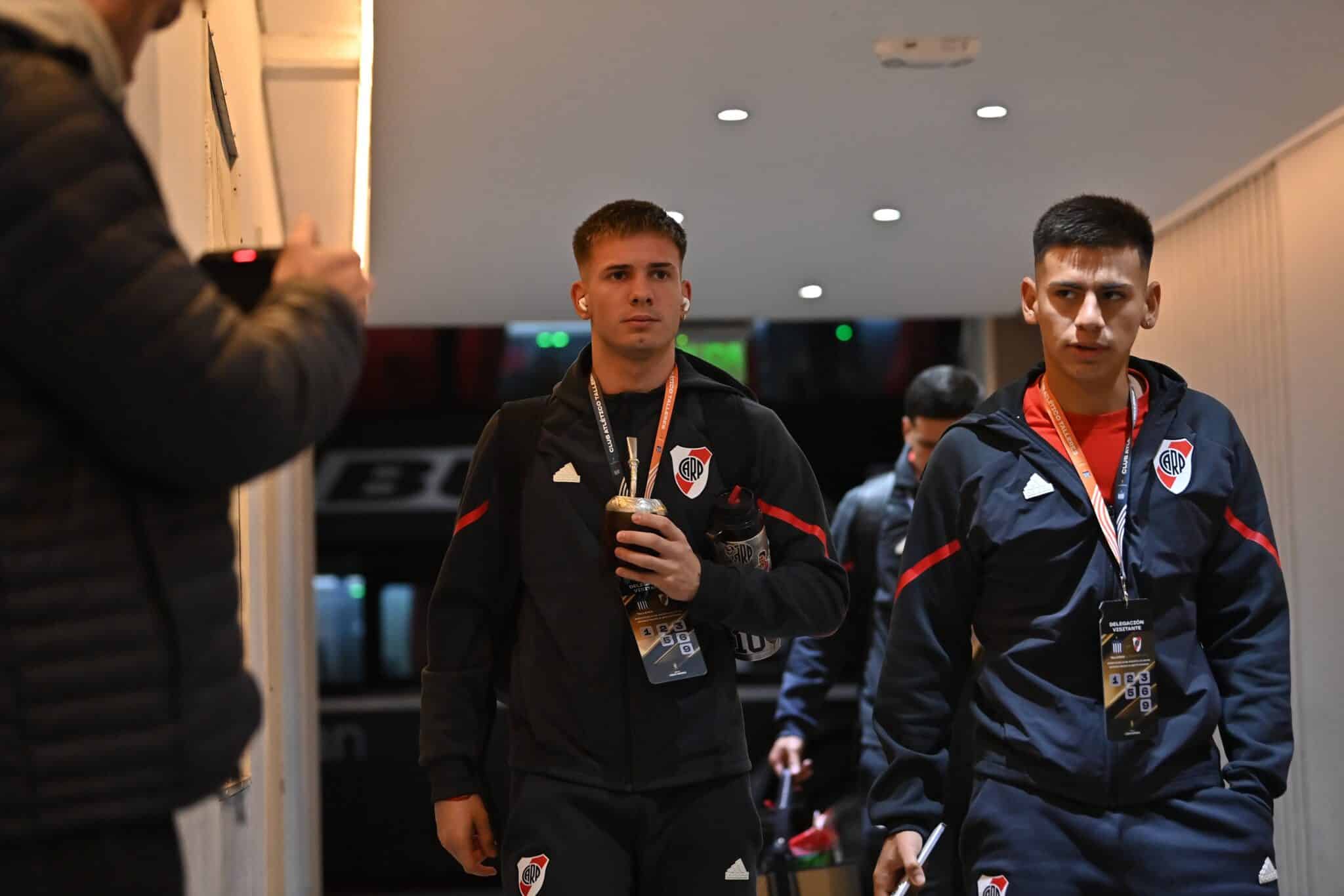 Gimnasia vs. River, ¿jugarán Mastantuono y Echeverri?.