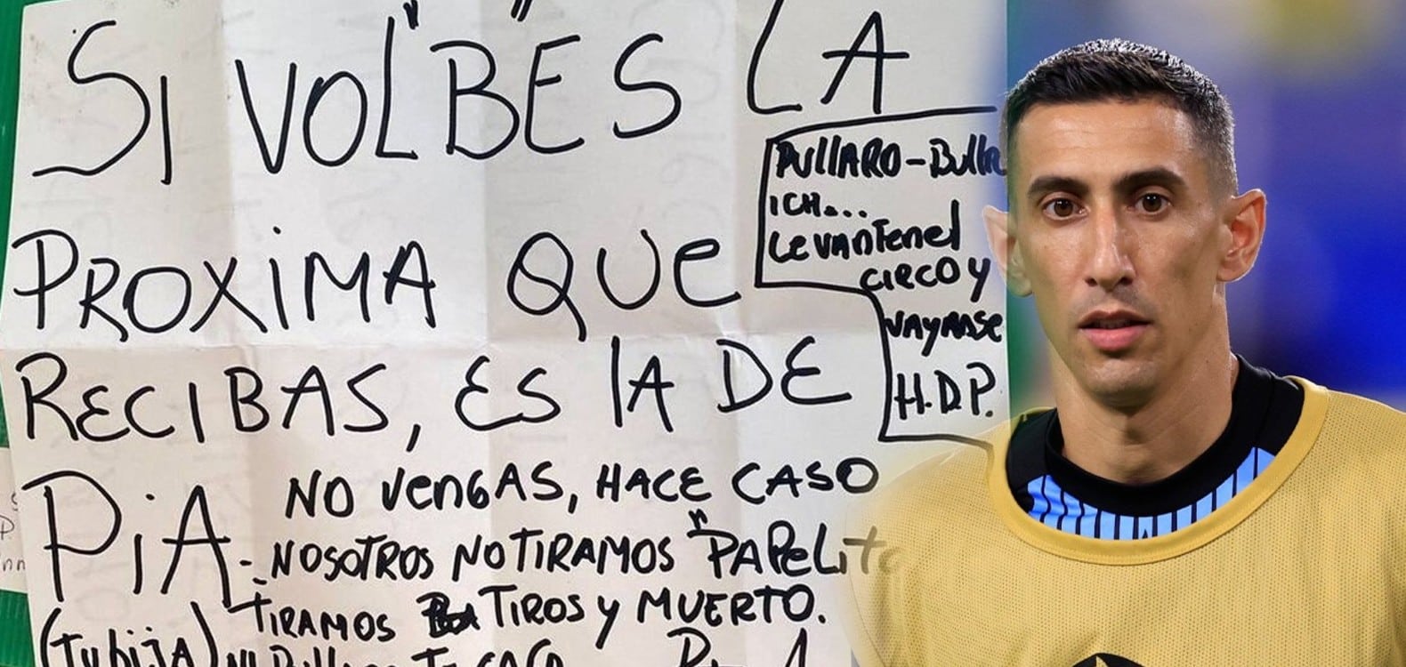 Imputaron barras de Newell's por amenazas a Ángel Di María