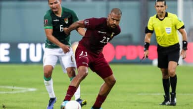 Rondón querrá sumar otro tanto para Venezuela en esta doble fecha FIFA. ¿Venezuela al mundial?