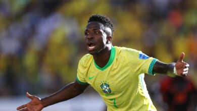 Estadísticas de Vinicius Jr vs Japón en el último amistoso. (Getty Images)