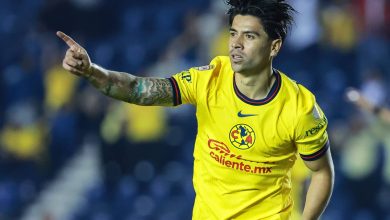 Víctor Dávila marcó su primer gol con la playera del América.