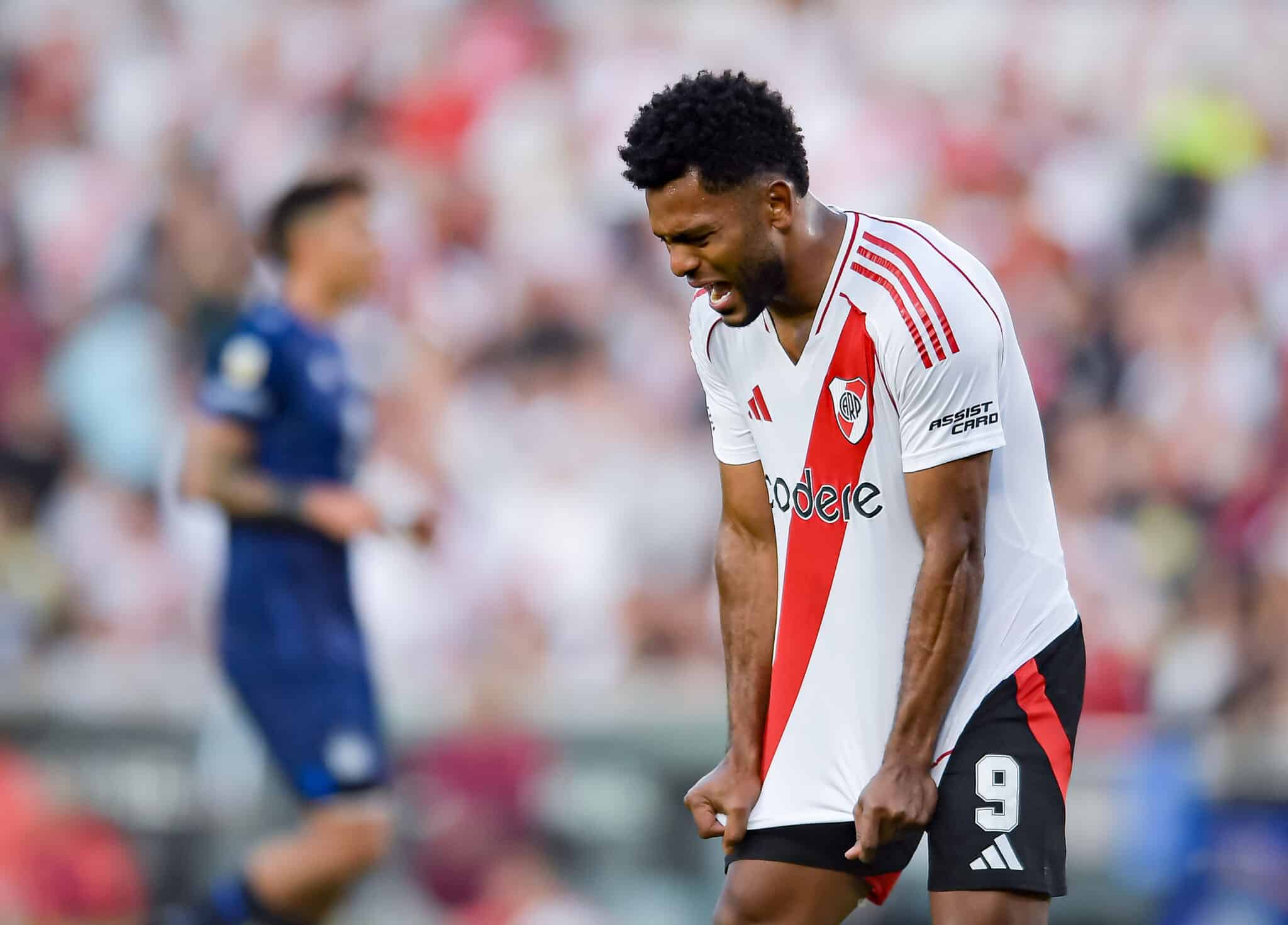 Miguel Borja y una extraña sequía desde que llegó Marcelo Gallardo.