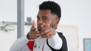 Miguel Borja entrenamiento de River Plate