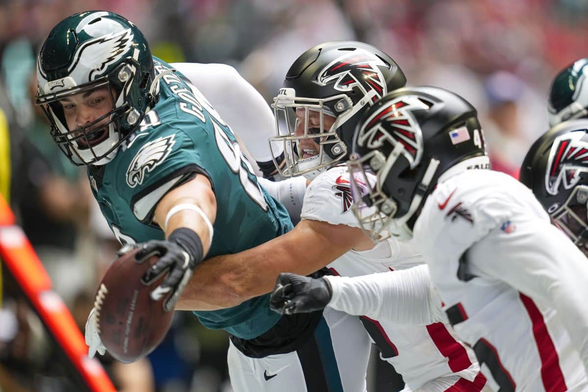 Philadelphia Eagles vs Atlanta Falcons será el cierre de la Semana 2 de la NFL.