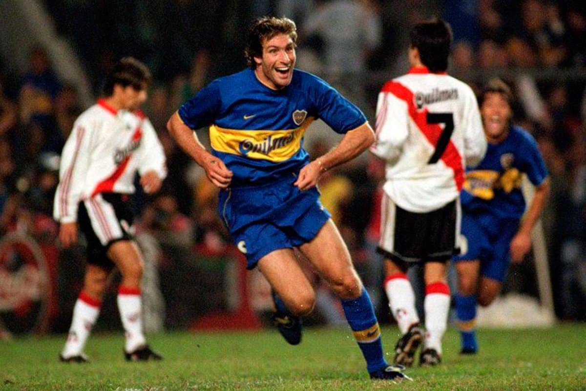 Martín Palermo anotó 9 goles en Superclásico y quedó a 1 de Paulo Valentim.