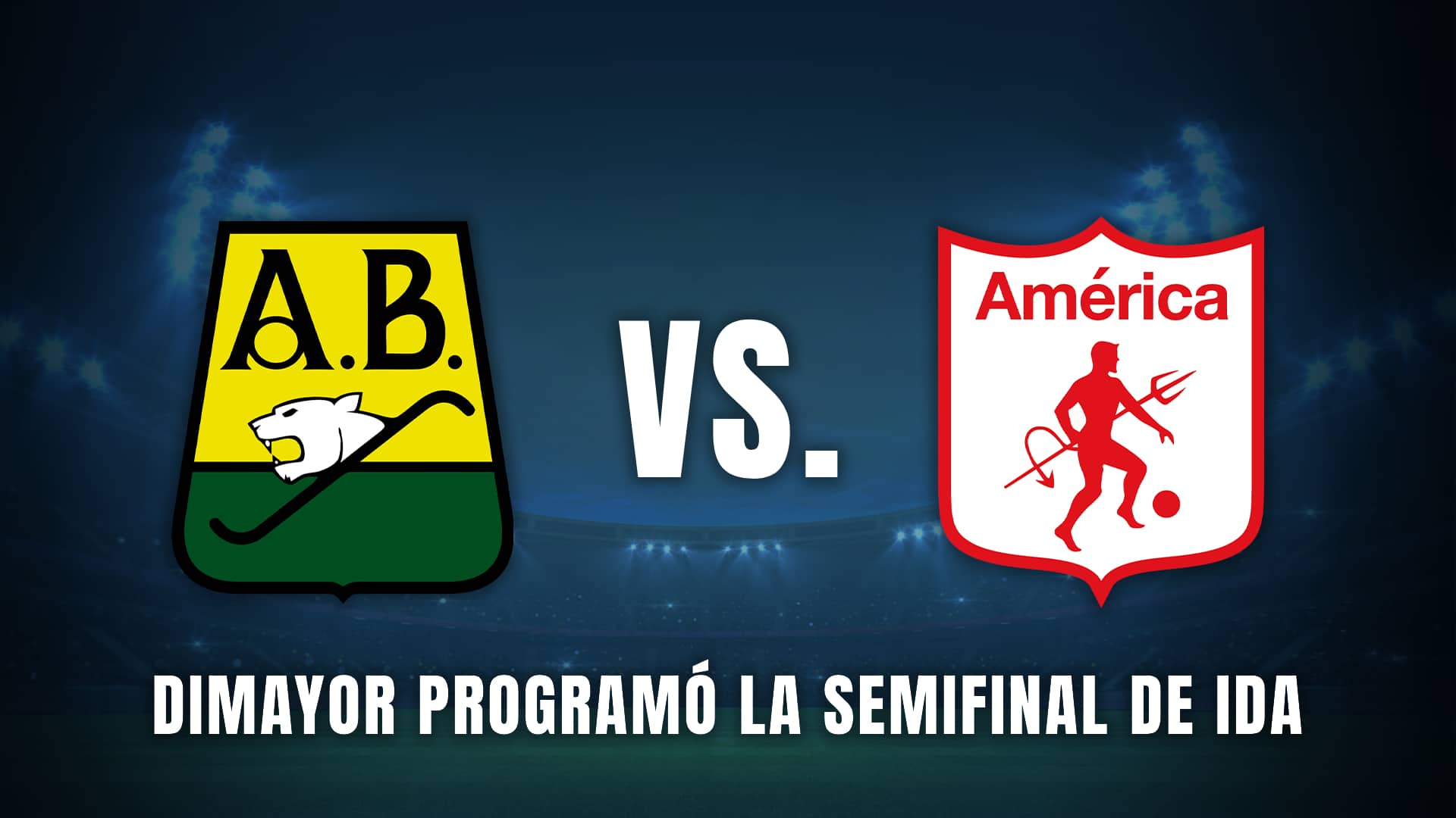 Bucaramanga vs. América semifinal Copa BetPlay 2024