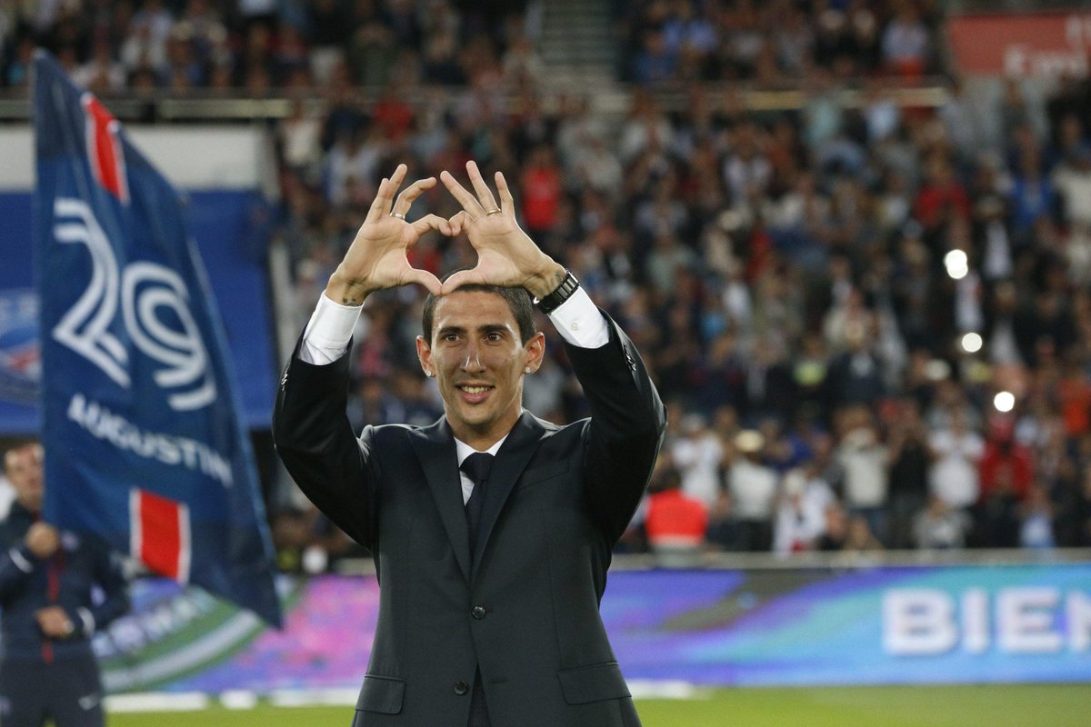Ángel Di María y un homenaje eterno del PSG