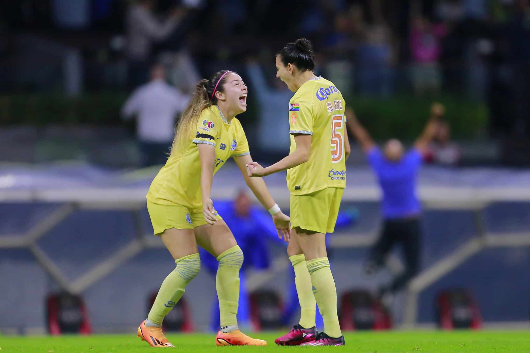 Katty Martínez sumó 53 goles con la playera del América Femenil.
