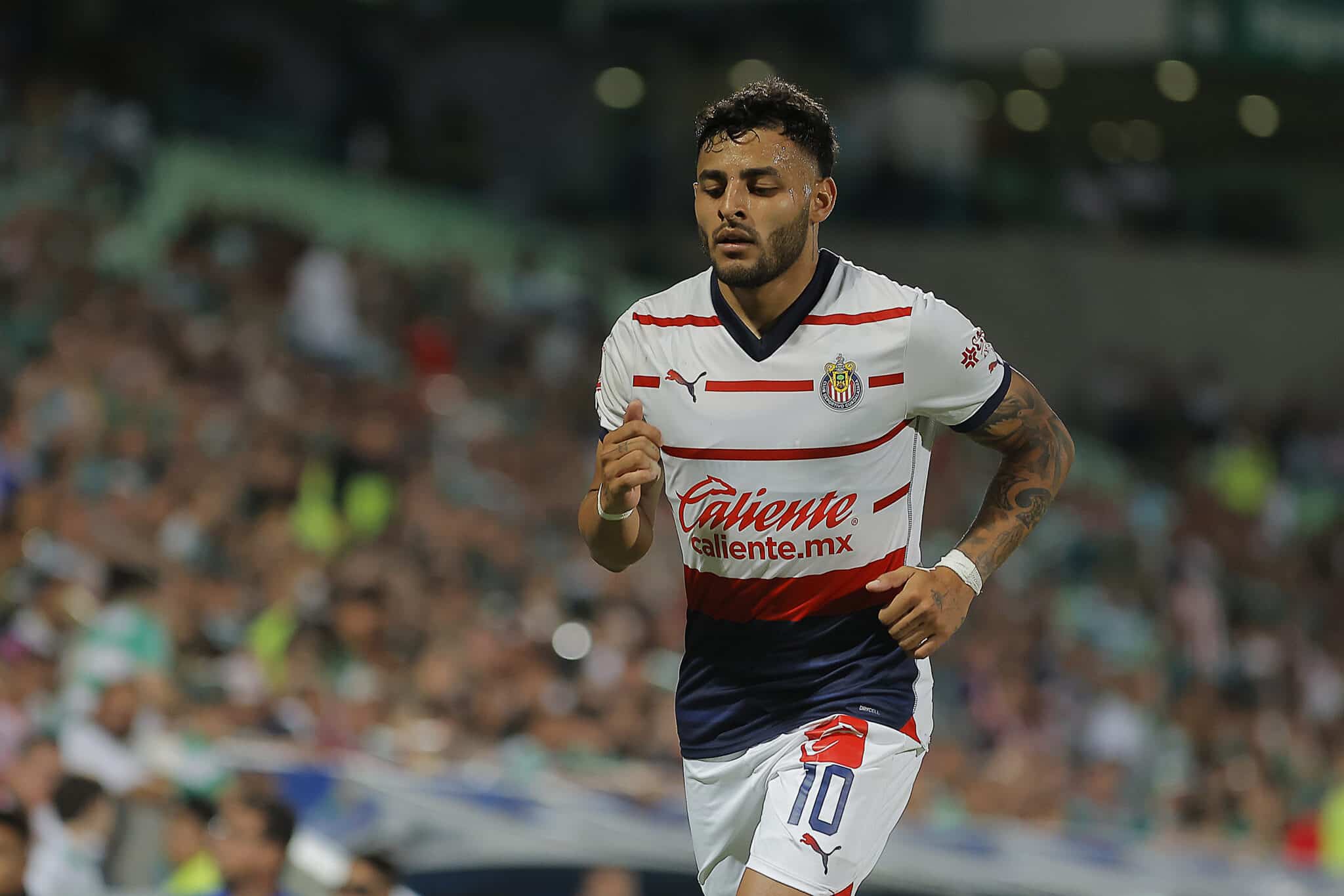 Con Chivas, Alexis Vega sumó 28 goles en 147 partidos.