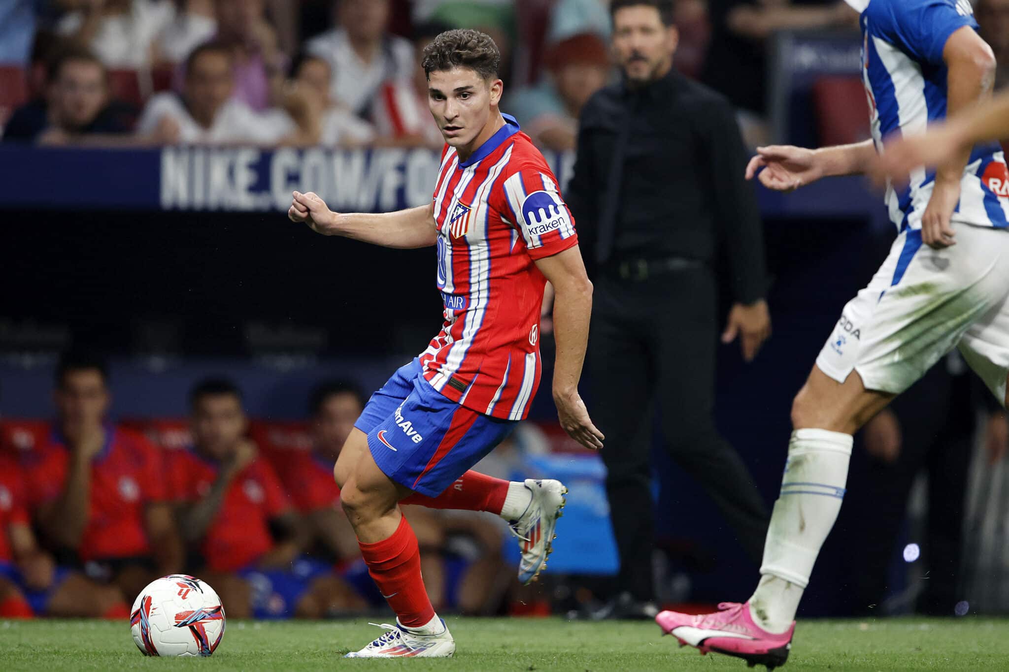 Julián Álvarez hoy en atletico de madrid