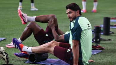 Henry Martín con la playera de México