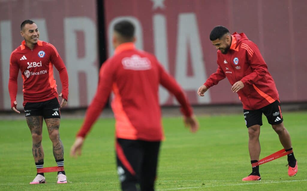 Paulo Díaz en la Selección de Chile