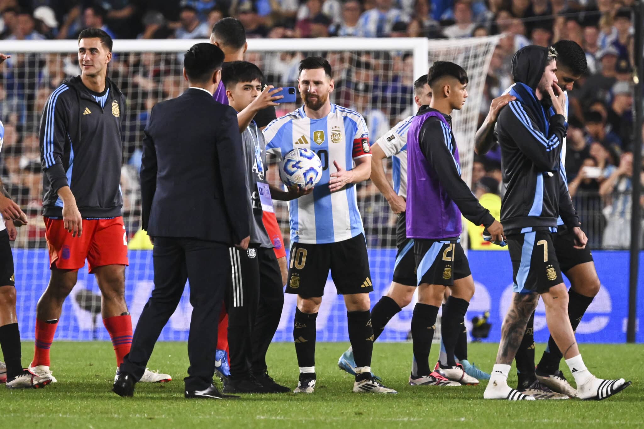 Lionel Messi: probabilidades de jugar y anotar vs Venezuela. (Getty Images)