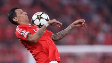 Ángel Di María hoy, presente en un nuevo compromiso del Benfica