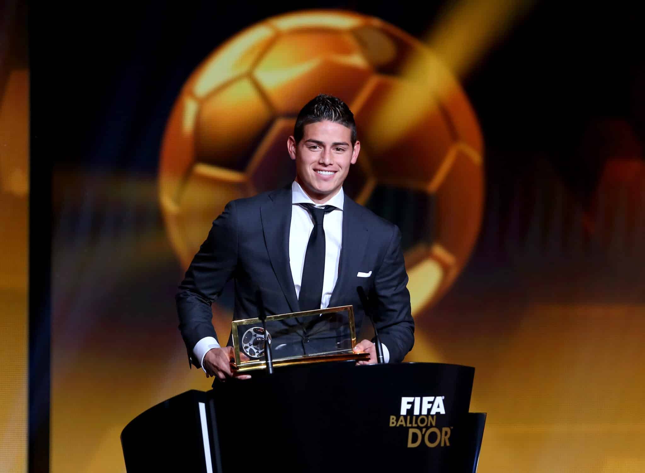 James Rodríguez Balón de Oro 2014