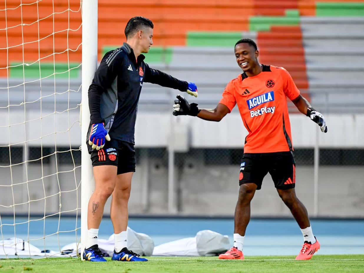 James Rodríguez entrenamientos Selección Colombia vs. Bolivia 2024