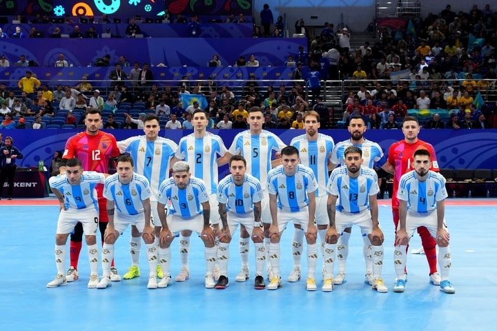 Argentina vs Francia será la otra semifinal del Mundial de Futsal en Uzbekistán.