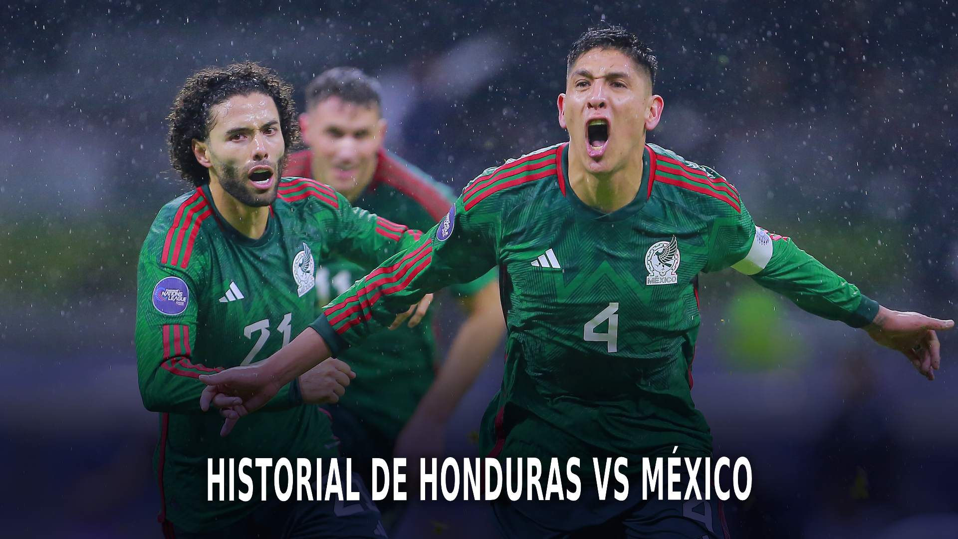 Honduras vs México por la Nations League.