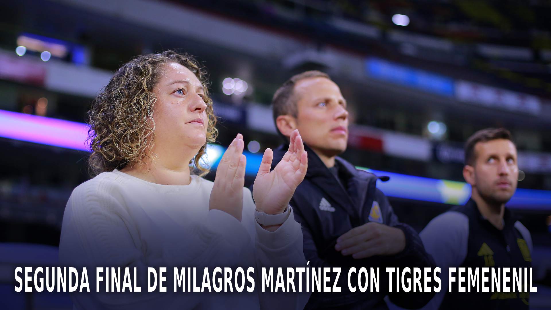 Milagros Martínez con las Tigres.