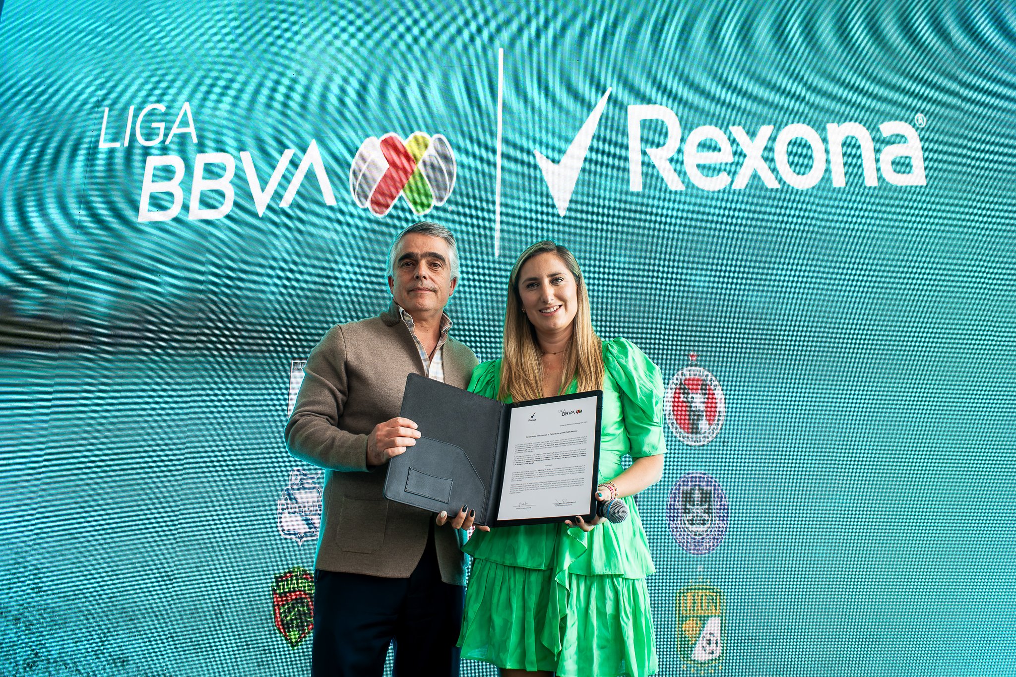 Convenio entre la Liga MX y Rexona.