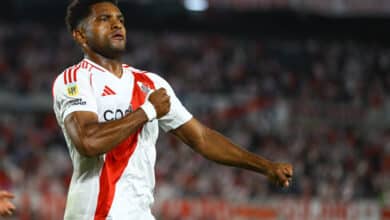 Miguel Borja y sus goles en River Plate