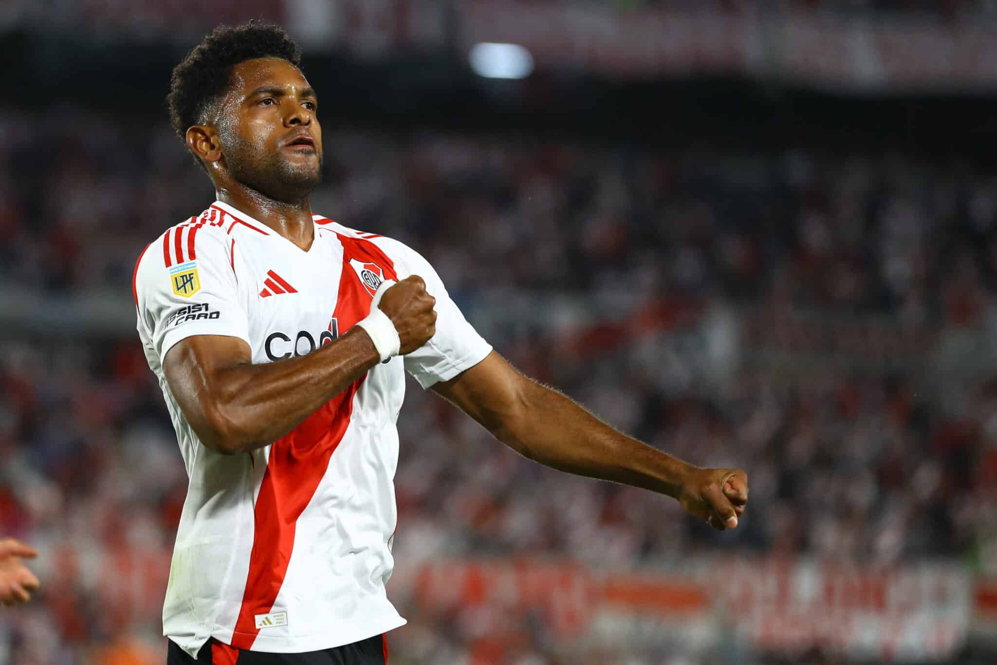 Miguel Borja y sus goles en River Plate