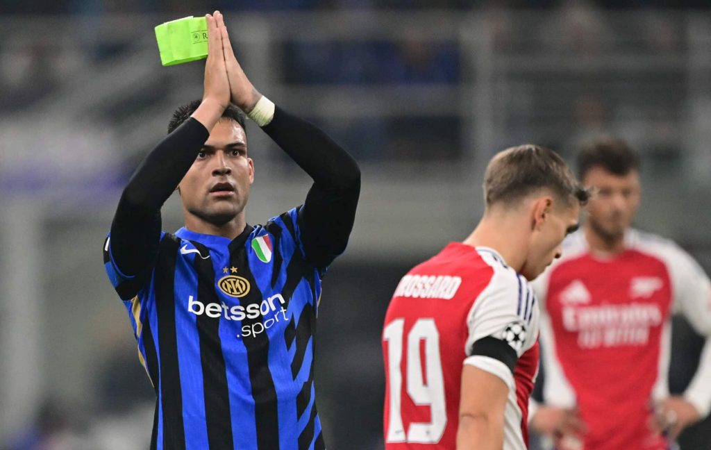 Lautaro Martínez en Inter Copa Italia