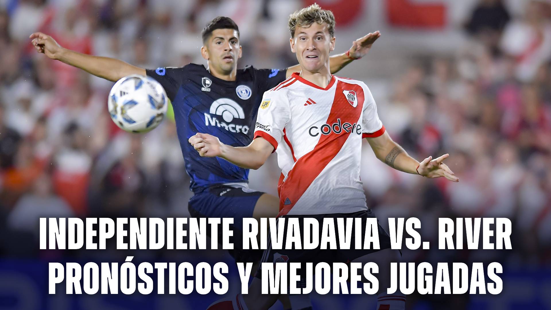 Independiente Rivadavia vs. River: los mejores pronósticos y jugadas