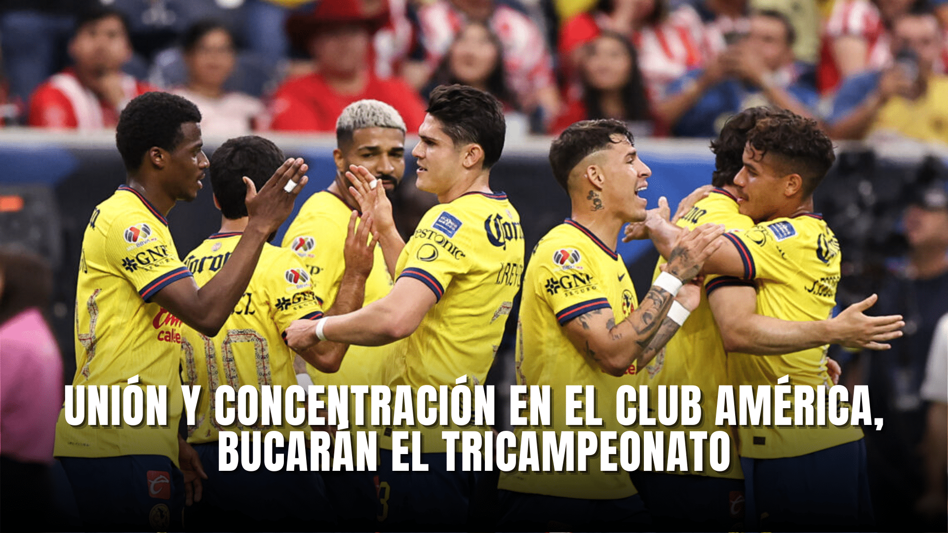 Club América con unión y concentración en búsqueda del tricampeonato