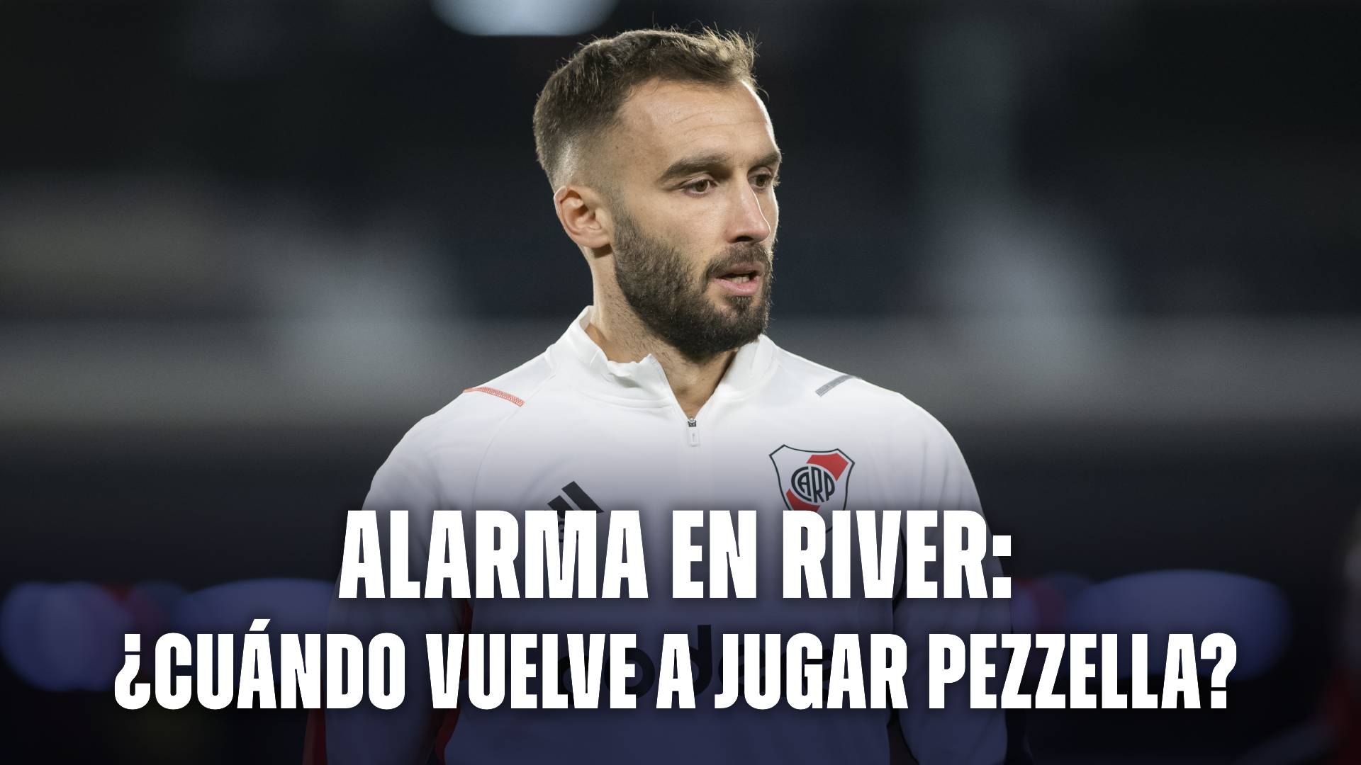 Germán Pezzella, en duda para el próximo partido de River