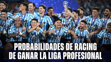 Probabilidades de Racing de ganar la Liga Profesional 2024