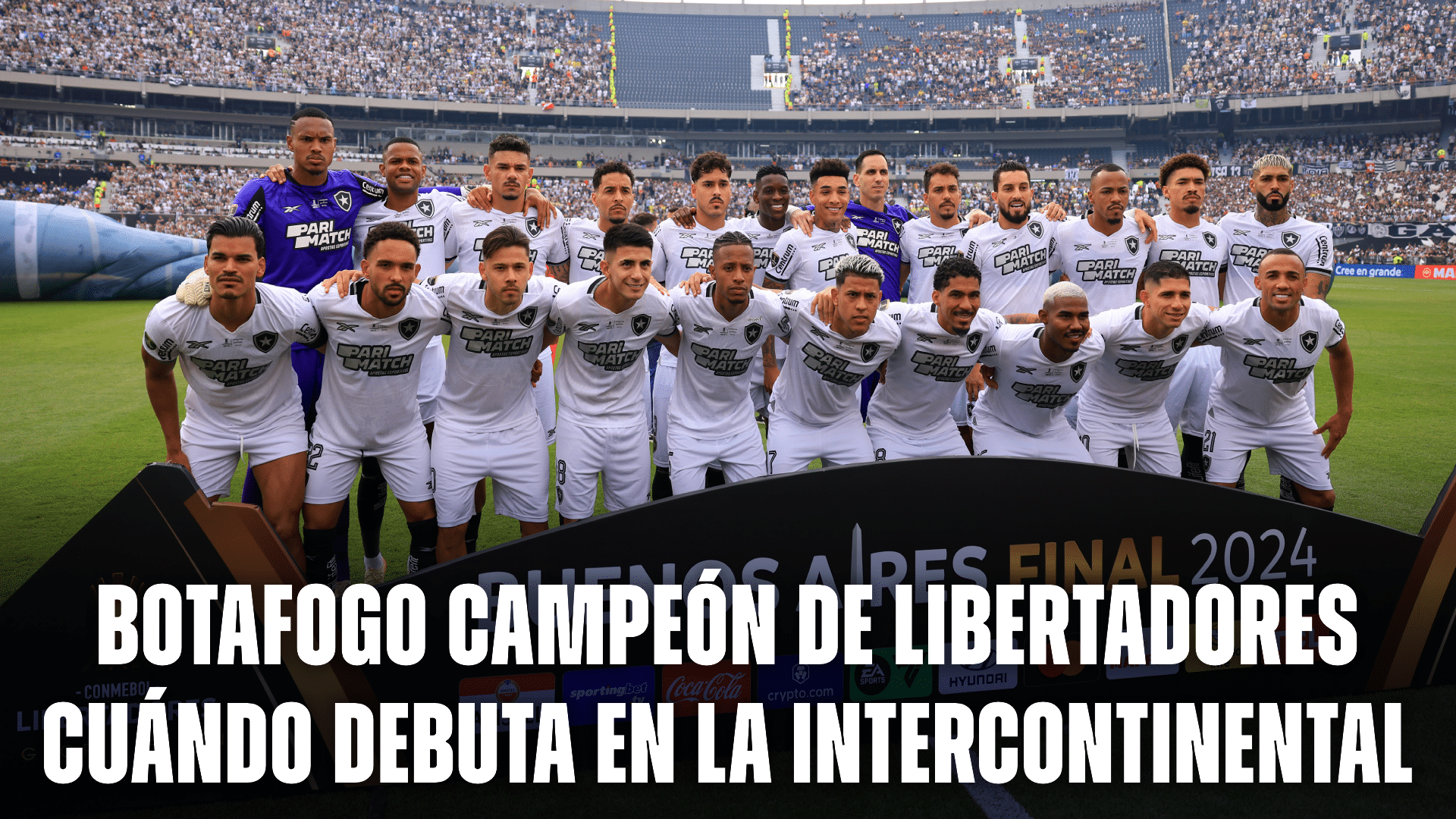 Botafogo clasificado a la Copa Intercontinental: Cuándo y contra quién debuta