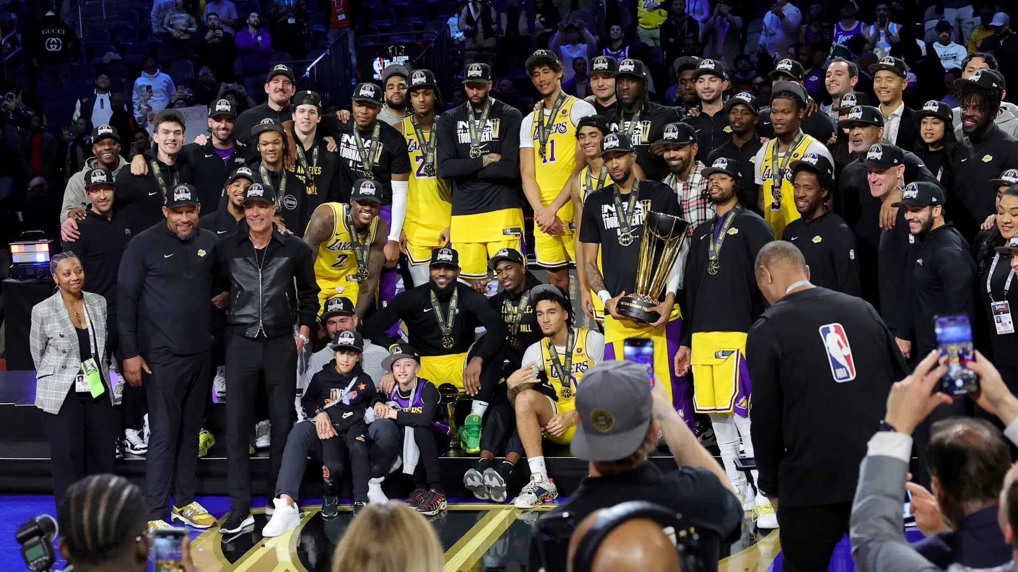 La Emirates NBA Cup tendrá un nuevo campeón este martes. ¿El último? Los Ángeles Lakers.