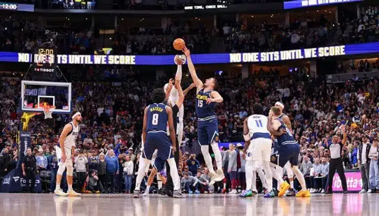 Denver Nuggets vs Dallas Mavericks, uno de los partidos más esperados de la Emirates NBA Cup.