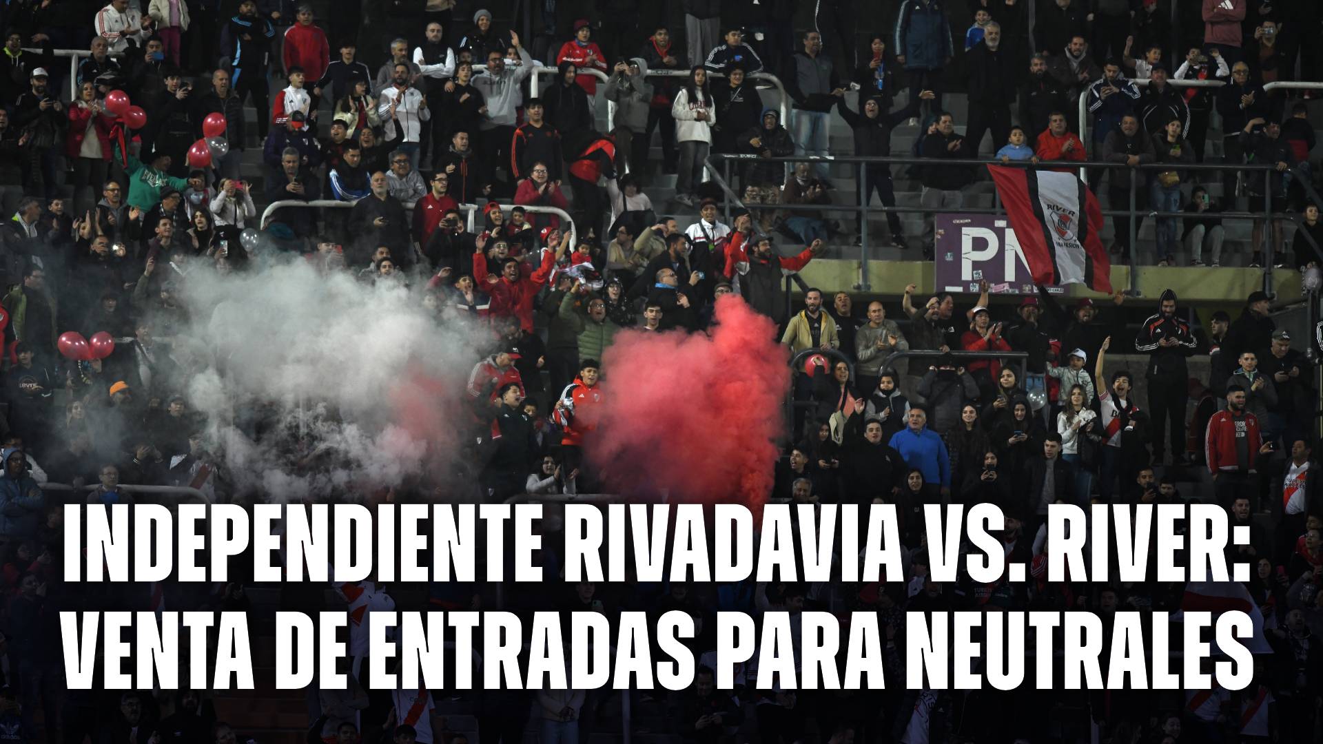 Independiente Rivadavia vs. River: venta de entradas