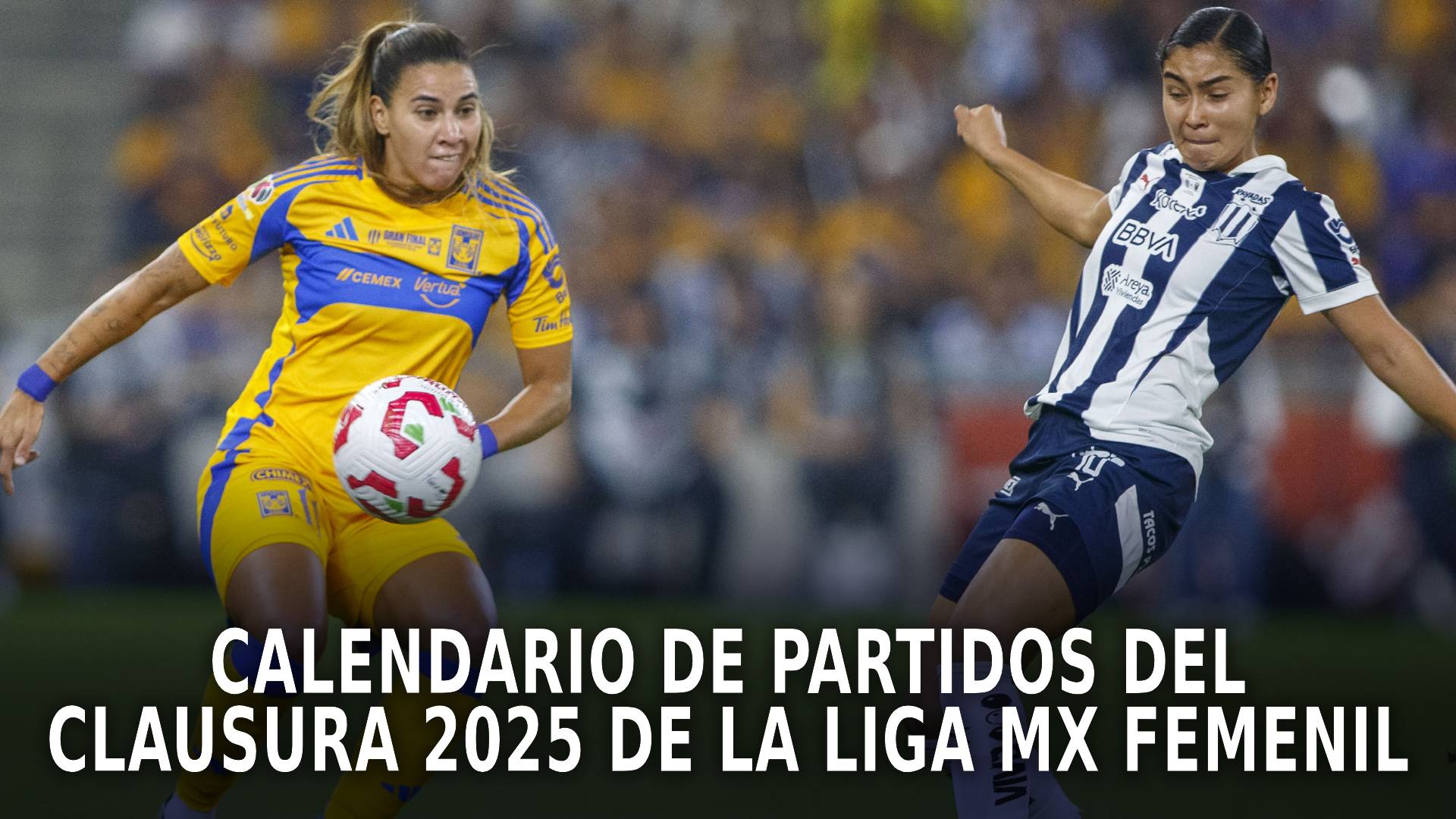 Liga MX Femenil: calendario de partido del torneo Clausura 2025