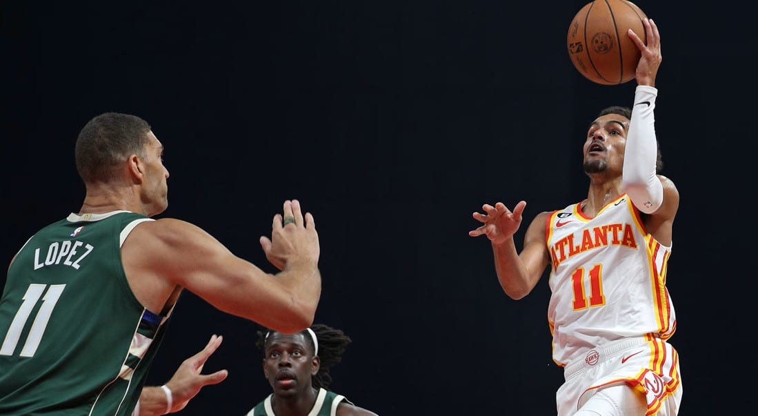 Milwaukee Bucks vs Atlanta Hawks será la primera semifinal de la Emirates NBA Cup.