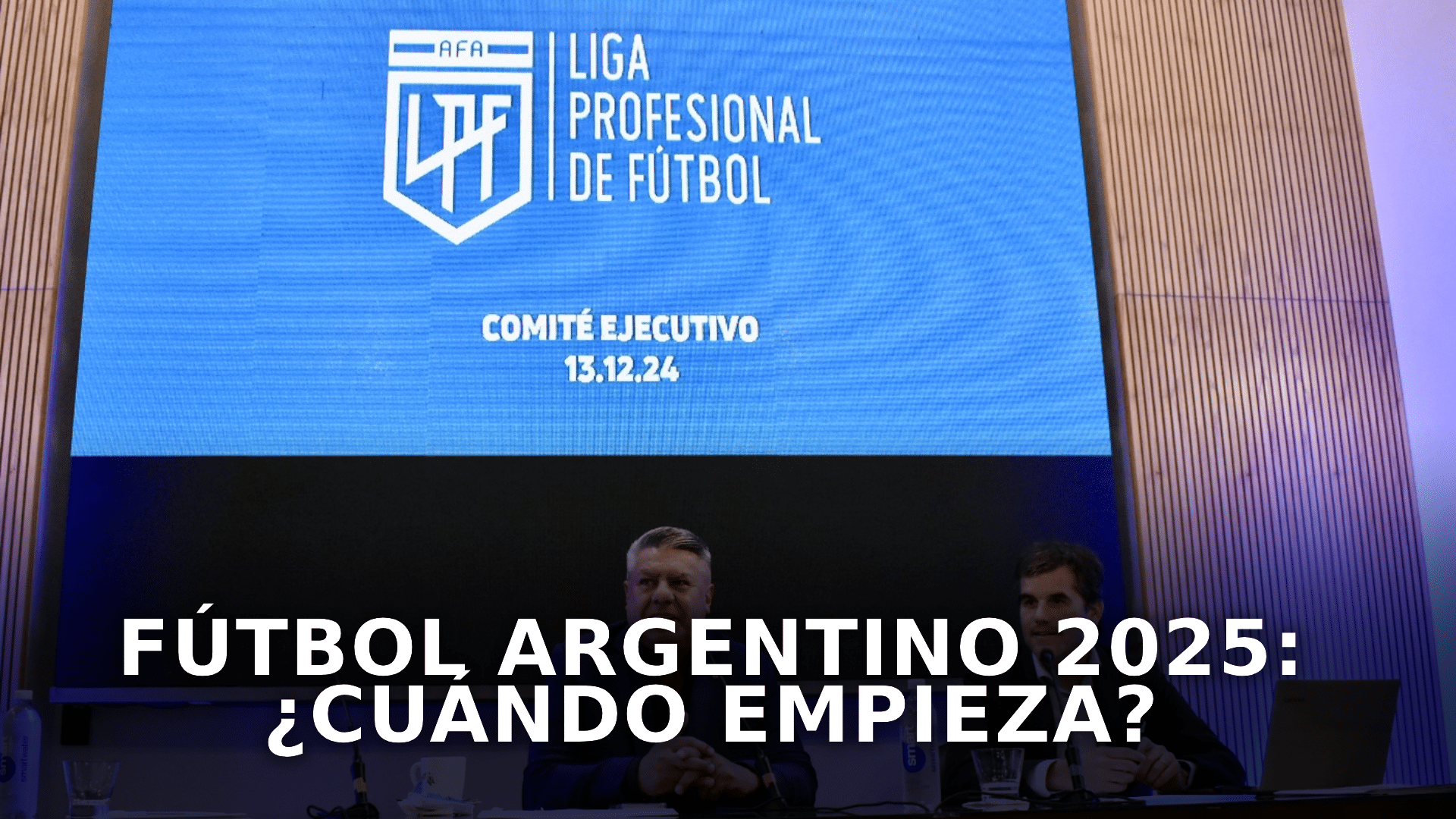 El Fútbol argentino 2025 largará muy temprano.