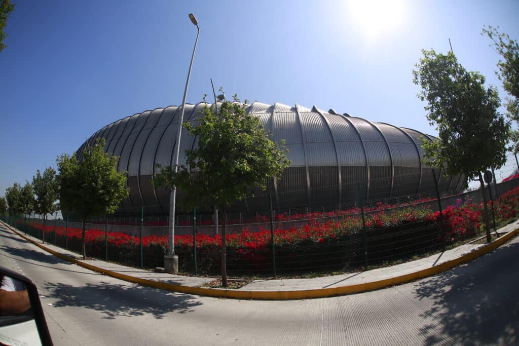 Monterrey vs América en la cancha del BBVA.