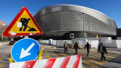 Santiago Bernabéu, uno de los estadios que visitará la NFL por primera vez en 2025.