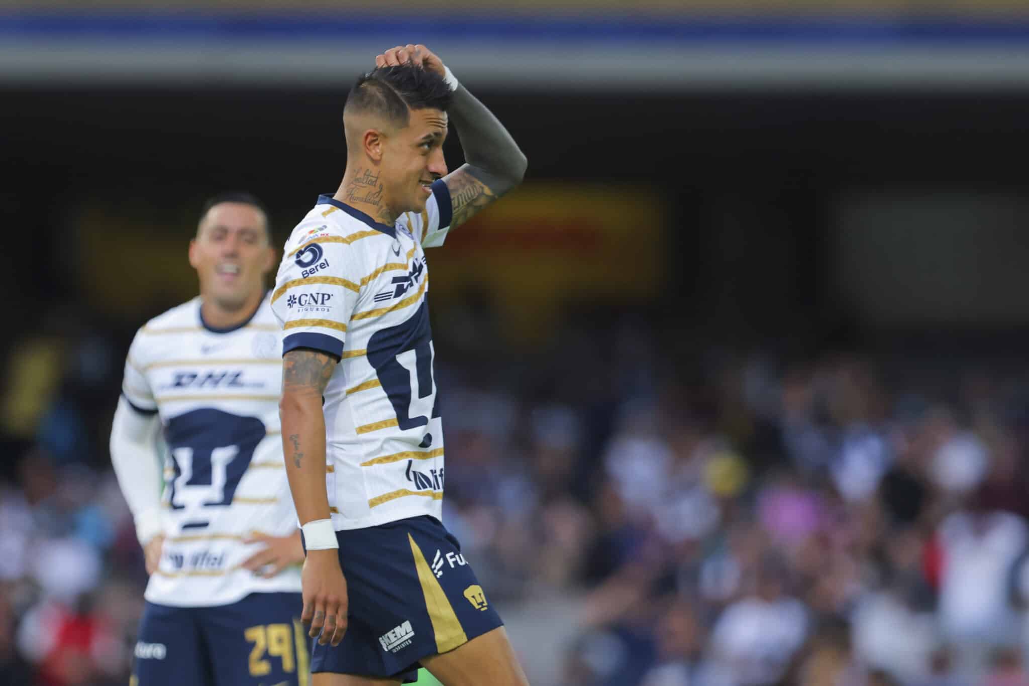 Las tres bajas de Pumas para el CL 2025