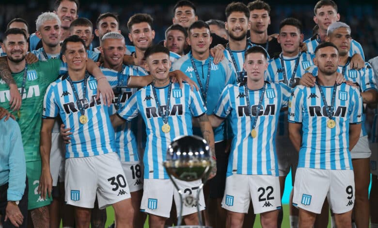 Historial de Racing en Finales (Getty Images)