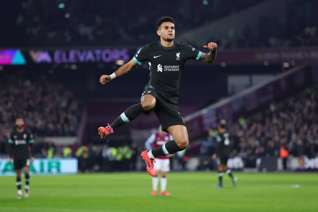 Luis Díaz Liverpool vs. Wolves 2024