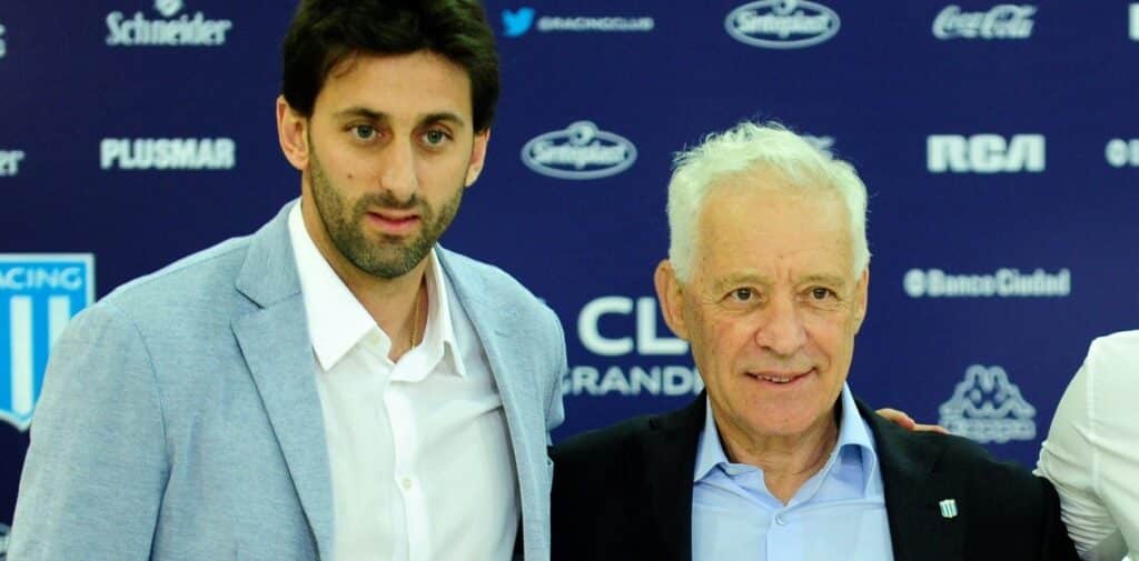 Diego Milito y Víctor Blanco, las dos figuras que polarizan las elecciones en Racing