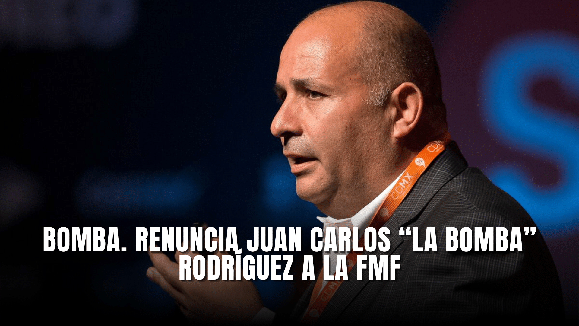 Bomba renuncia juan carlos rodriguez a la FMF