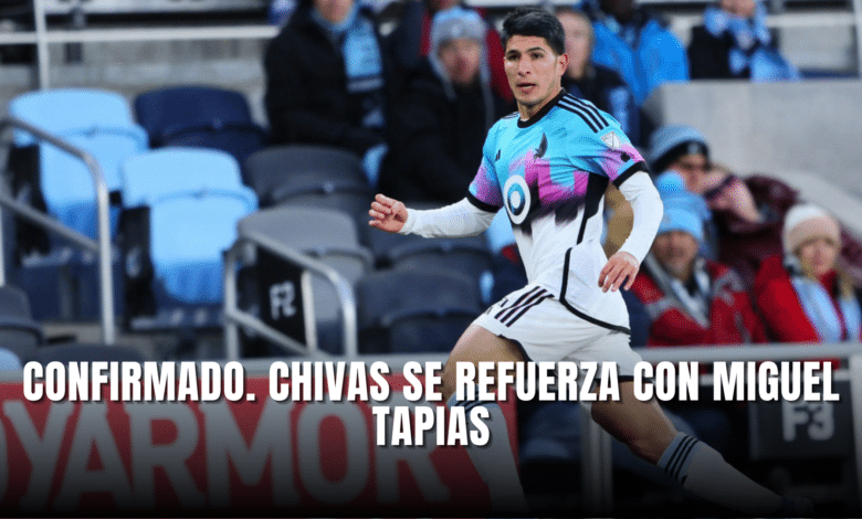 Confirmado Chivas se refuerza con Miguel Tapias