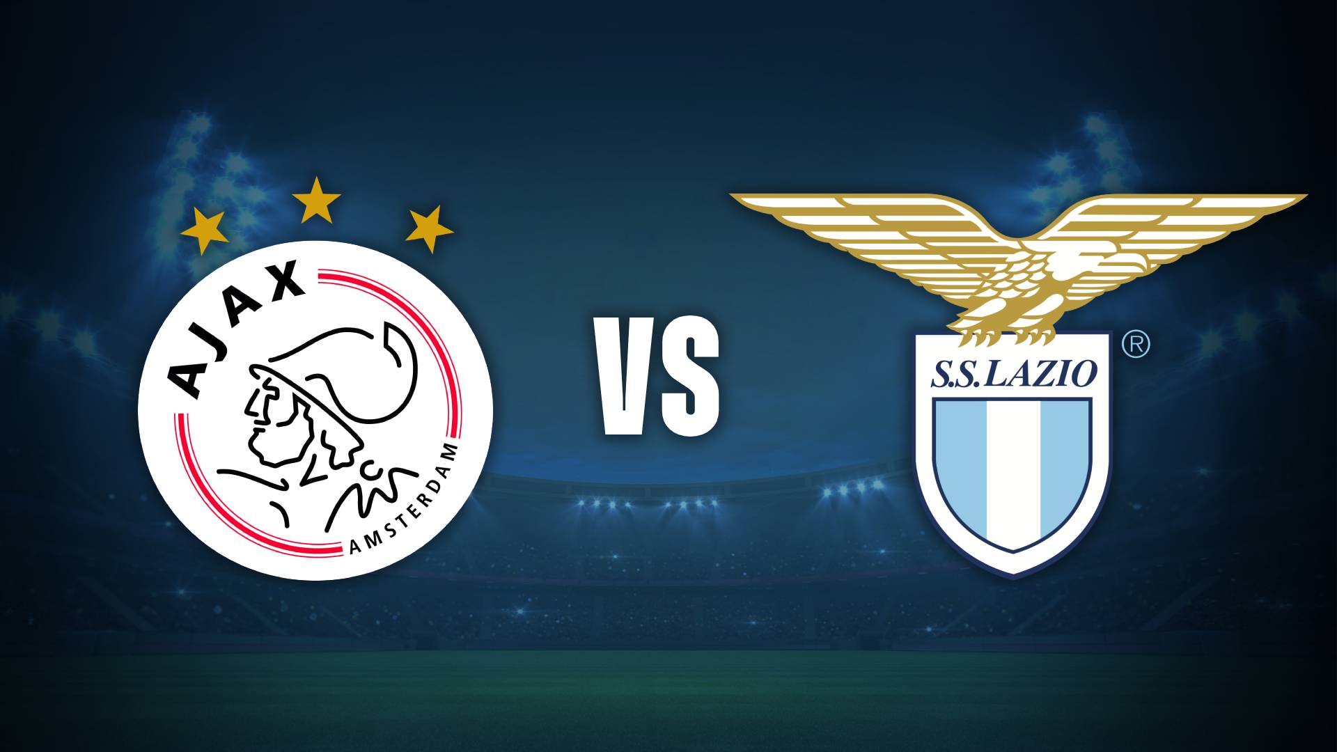 Ajax vs. Lazio, mano a mano por una nueva jornada de la UEFA Europa League.