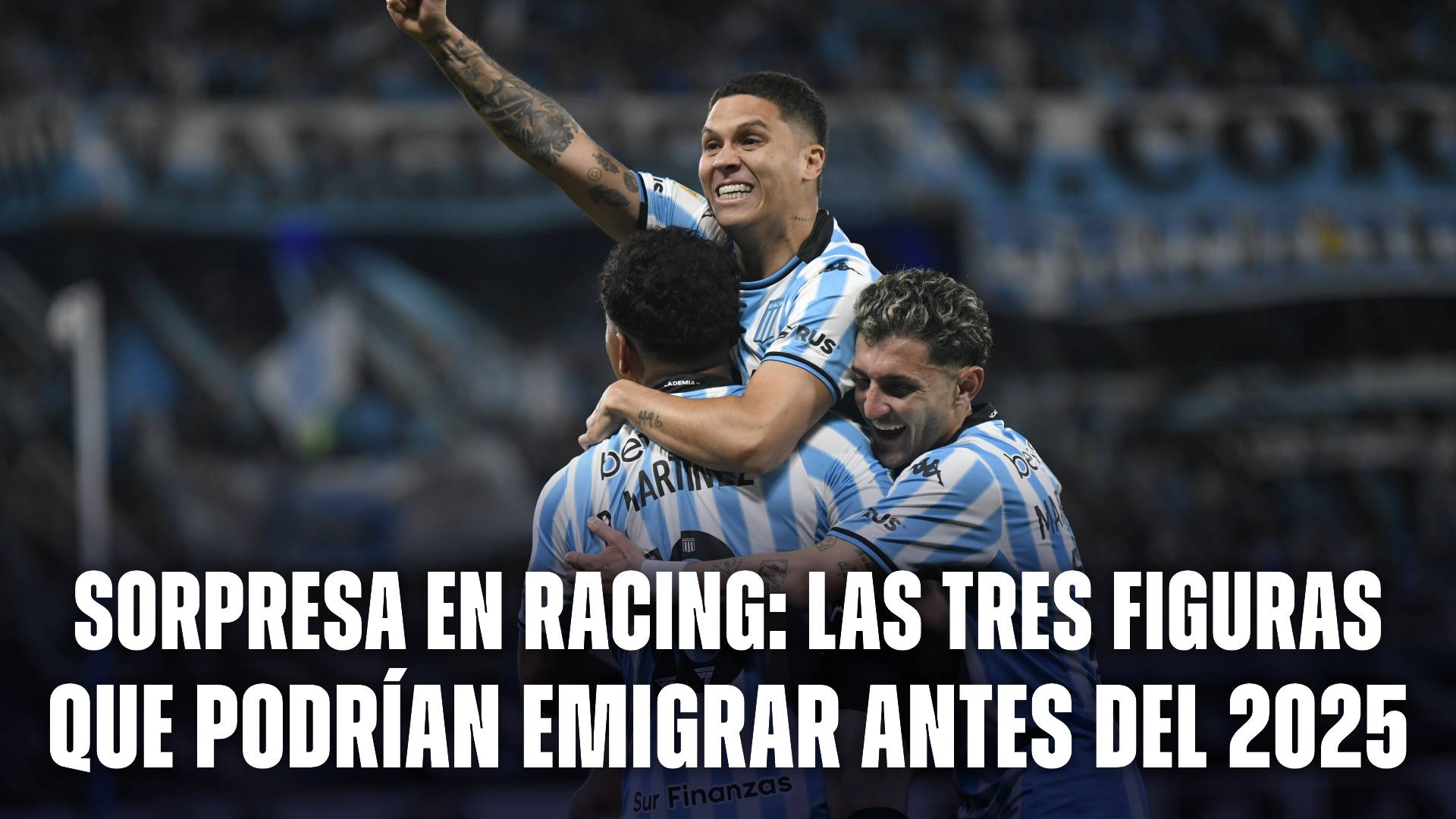 Las tres figuras que podrían irse de Racing en las próximas horas