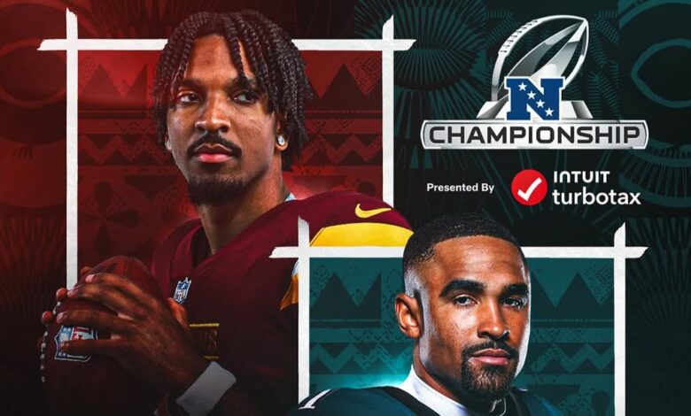 Philadelphia Eagles vs Washington Commanders será el partido de la Ronda de Campeonato de la NFL.